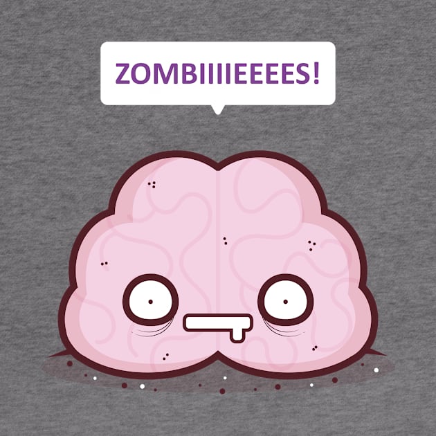 Braaaaiiiins... no, zombiiiieeees! by spilu